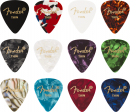 Fender 351 Celluloid Medley Thin 12-Pack Fender 351 Celluloid Medley Thin 12-Pack